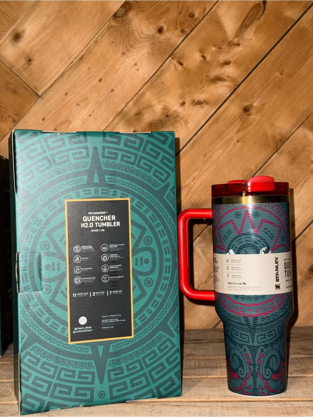 NWT  Mexico World Cup 2026 40oz Tumbler Set - Complete Kit - Picture 3 of 4